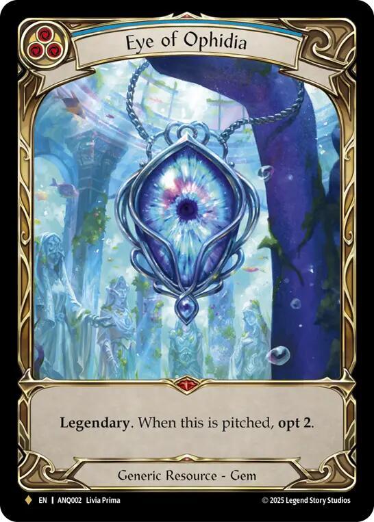 Eye of Ophidia Antiquity
