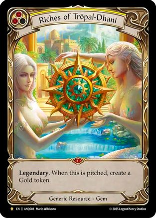 Riches of Tropal-Dhani (ANQ003) - Compendium of Rathe - Antiquity Pack