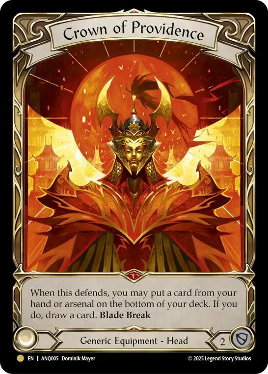 Crown of Providence Antiquity Rainbow Foil