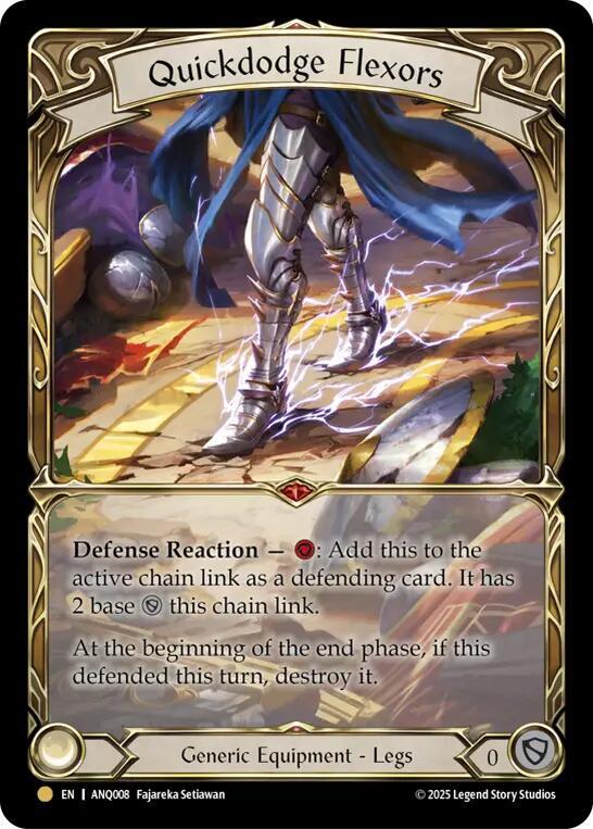 Quickdodge Flexors Antiquity Rainbow Foil