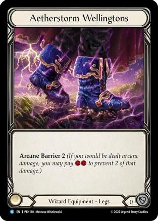 Aetherstorm Wellingtons (PEN110) - Compendium of Rathe Cold Foil