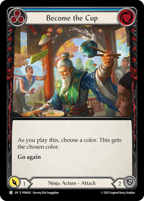 Become The Cup (Blue) Rainbow Foil