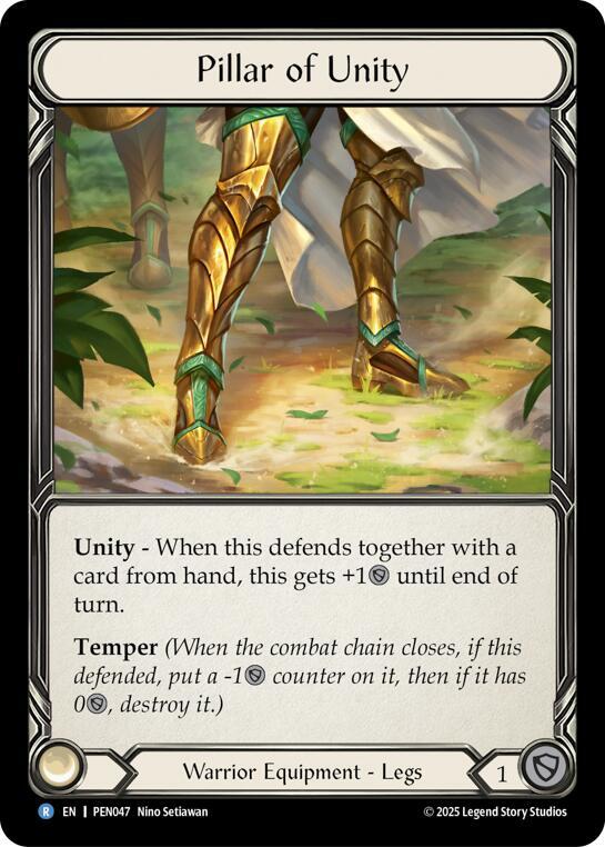 Pillar Of Unity Cold Foil