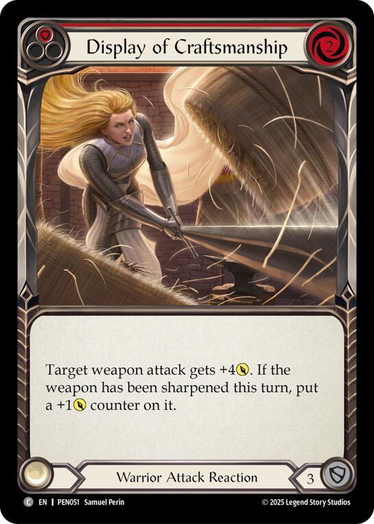 Display Of Craftsmanship (Red) Rainbow Foil