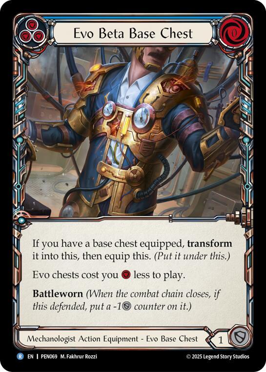 Evo Beta Base Chest (Blue) Marvel