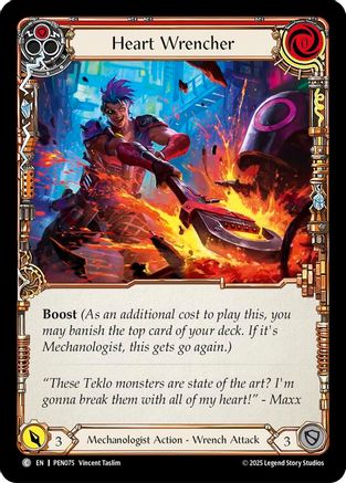 Heart Wrencher (Red) (PEN075) - Compendium of Rathe Rainbow Foil