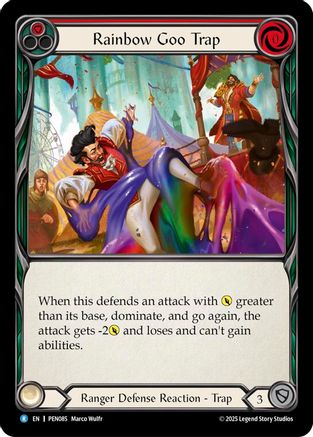 Rainbow Goo Trap (Red) (PEN085) - Compendium of Rathe Rainbow Foil