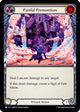 Painful Premonition (Yellow) (PEN115)  Rainbow Foil