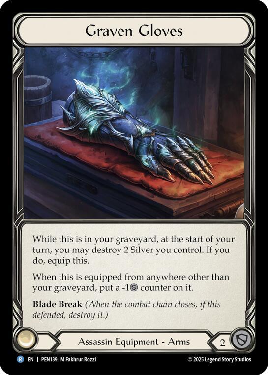 Graven Gloves Cold Foil