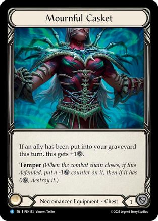 Mournful Casket (PEN153) - Compendium of Rathe