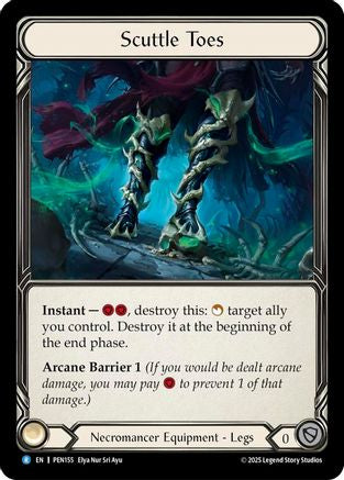 Scuttle Toes (PEN155) - Compendium of Rathe Cold Foil