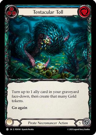 Tentacular Toll (Blue) (PEN164) - Compendium of Rathe Rainbow Foil