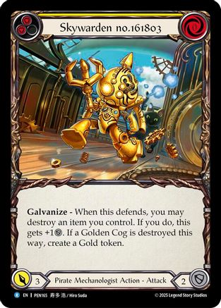 Skywarden No.161803 (PEN165) - Compendium of Rathe Rainbow Foil