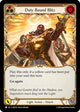 Duty Bound Blitz (Red) (PEN183)  Rainbow Foil