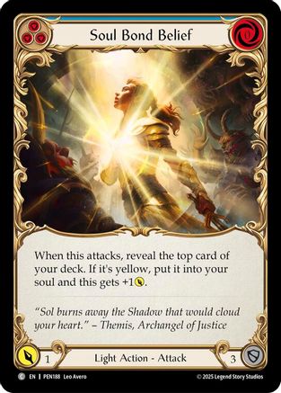 Soul Bond Belief (Blue) (PEN188) - Compendium of Rathe
