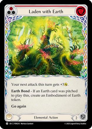 Laden With Earth (Red) (PEN210) - Compendium of Rathe