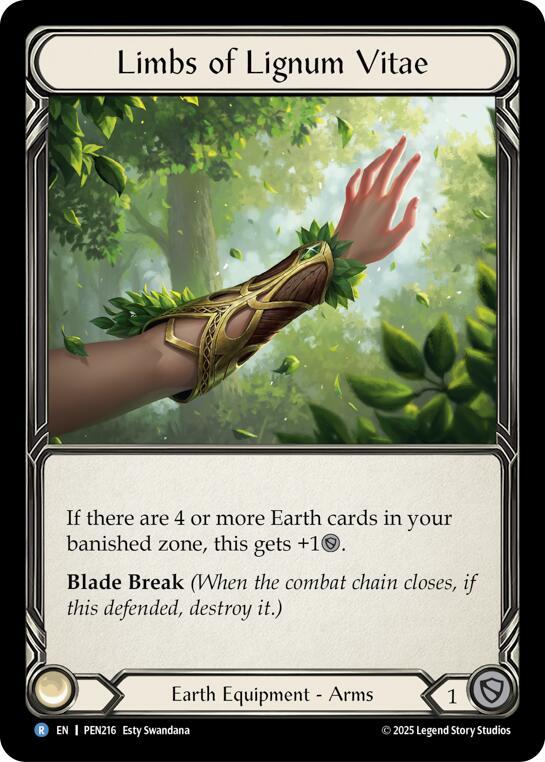 Limbs Of Lignum Vitae Cold Foil