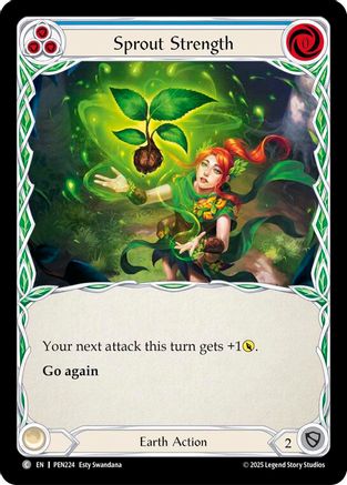 Sprout Strength (Blue) (PEN224) - Compendium of Rathe