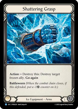 Shattering Grasp (PEN228) - Compendium of Rathe