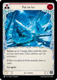 Put On Ice (Red) (PEN234)  Rainbow Foil