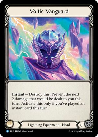 Voltic Vanguard (PEN240) - Compendium of Rathe Cold Foil
