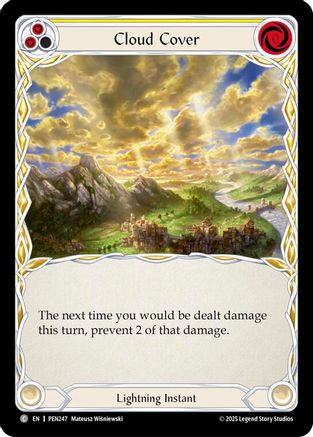 Cloud Cover (Yellow) (PEN247) - Compendium of Rathe