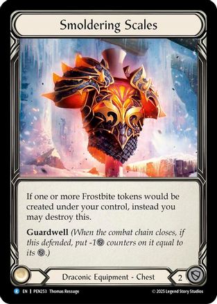 Smoldering Scales (PEN253) - Compendium of Rathe Cold Foil