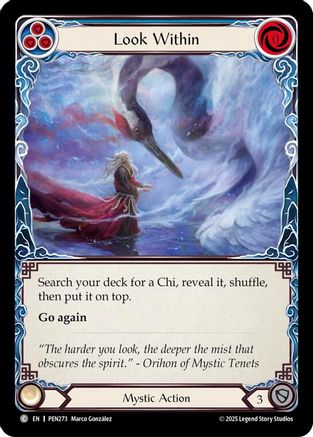 Look Within (Blue) (PEN273) - Compendium of Rathe