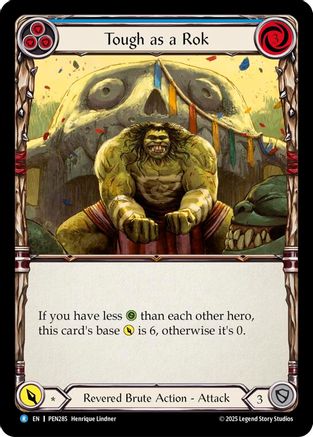 Tough As A Rok (Blue) (PEN285) - Compendium of Rathe