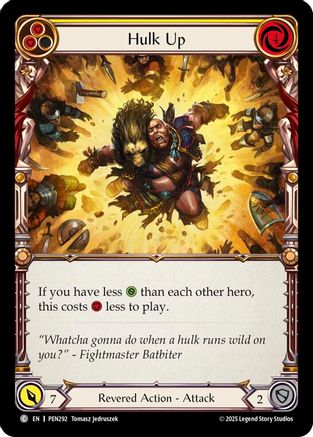 Hulk Up (Yellow) (PEN292) - Compendium of Rathe
