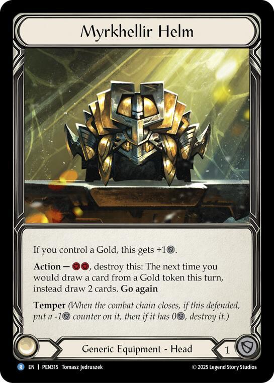 Myrkhellir Helm Cold Foil