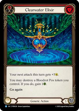 Clearwater Elixir (Red) (PEN324) - Compendium of Rathe