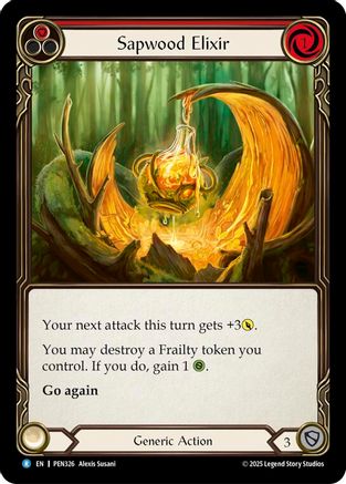 Sapwood Elixir (Red) (PEN326) - Compendium of Rathe Rainbow Foil