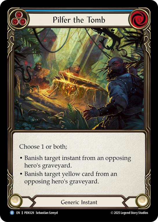 Pilfer The Tomb (Blue) Rainbow Foil