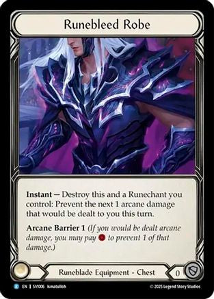 Runebleed Robe (SVI006) - Silver Age Chapter 1