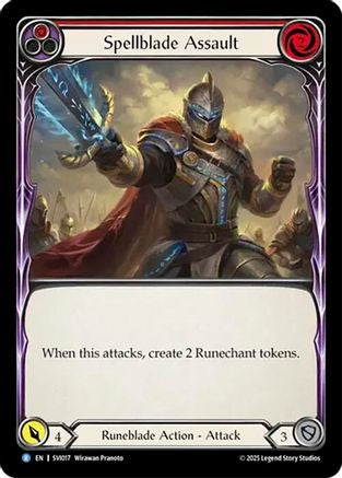 Spellblade Assault (Red) (SVI017) - Silver Age Chapter 1