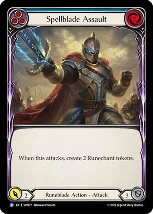 Spellblade Assault (Blue) (SVI027) - Silver Age Chapter 1