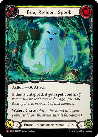 Boo, Resident Spook (Yellow) (PEN156) - Compendium of Rathe