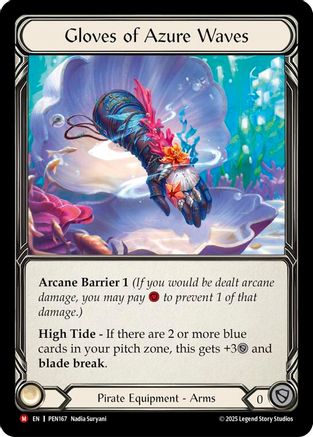 Gloves Of Azure Waves (PEN167) - Compendium of Rathe
