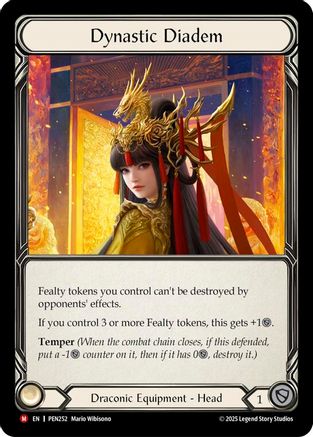 Dynastic Diadem (PEN252) - Compendium of Rathe Cold Foil