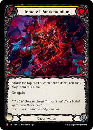 Tome Of Pandemonium (Yellow) (PEN277) - Compendium of Rathe