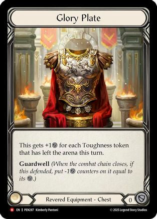 Glory Plate (PEN287) - Compendium of Rathe Cold Foil