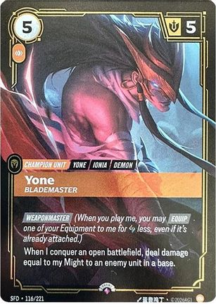 Yone - Blademaster Promo