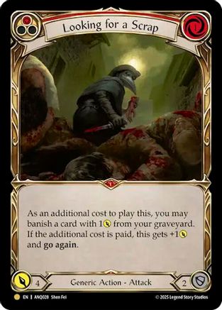 Looking For A Scrap (Red) (ANQ028) (ANQ028) - Compendium of Rathe - Antiquity Pack