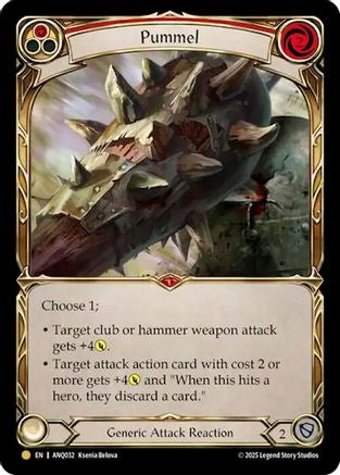 Pummel (Red) (ANQ032) (ANQ032) - Compendium of Rathe - Antiquity Pack