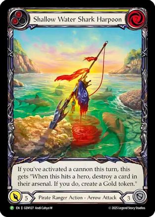 Shallow Water Shark Harpoon (GEM127) - GEM Pack 4