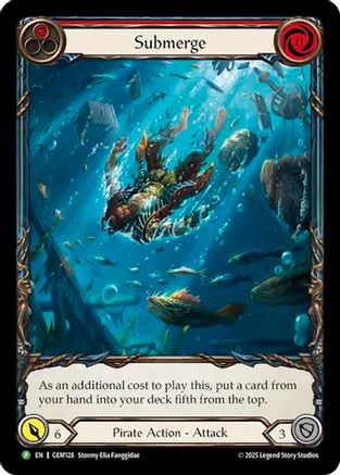 Submerge (GEM128) - GEM Pack 4 Rainbow Foil