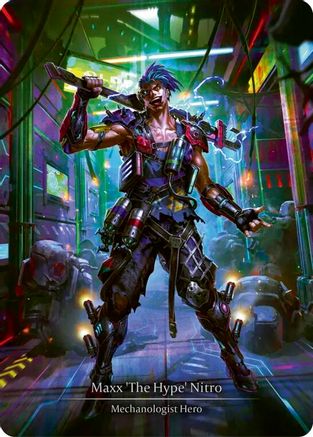 Maxx 'The Hype' Nitro (GEM105) - GEM Pack 4 Cold Foil