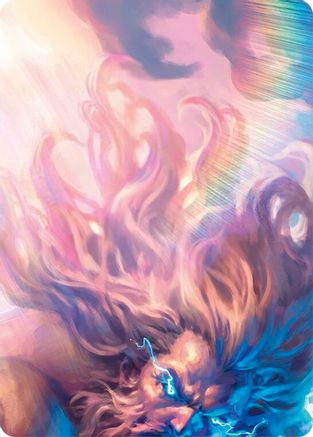Enlightened Strike // Shelter from the Storm Double Sided Art Card (Top Left)