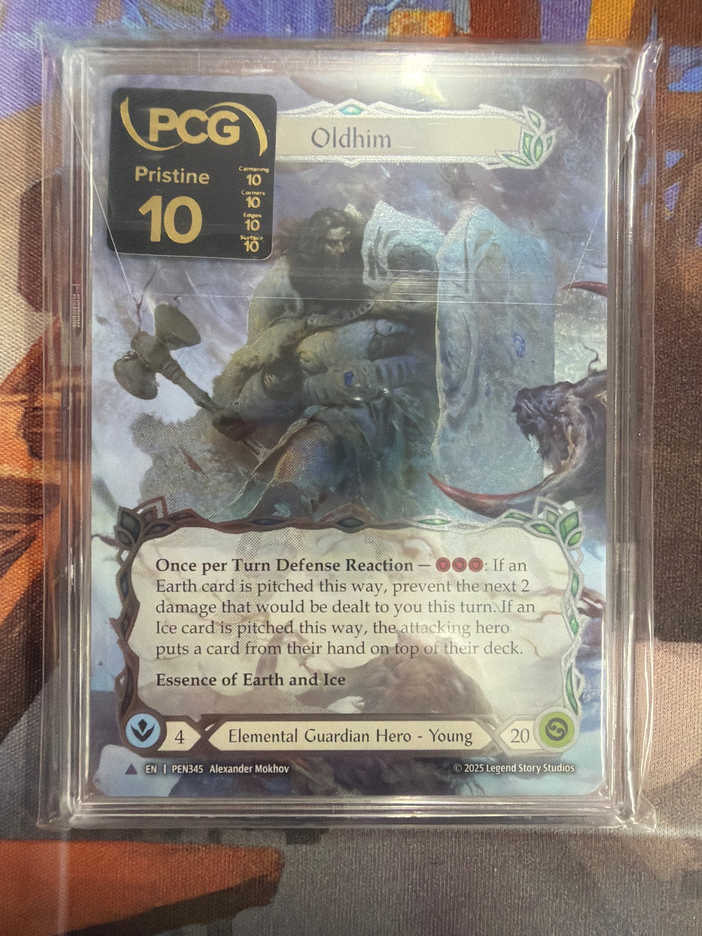 Oldhim Marvel Graded PCG Flawless 10